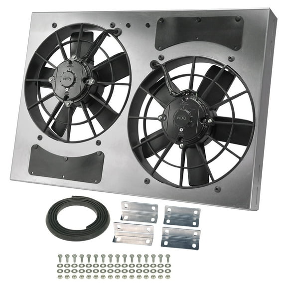 Derale 16833 Electric Radiator Fan Shroud Kit