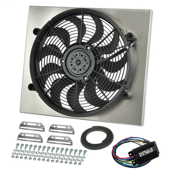 Derale 66822 Electric Radiator Fan Shroud Kit
