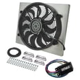 thumbnail image 1 of Derale 66823 Multi-Speed Puller Fan With PWM Controller In Aluminum Shroud Unive, 1 of 5