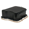 thumbnail image 1 of Derale Performance 14210 Transmission Cooling Pan for Dodge A518/A618, Black, 16 lb, 1 of 3