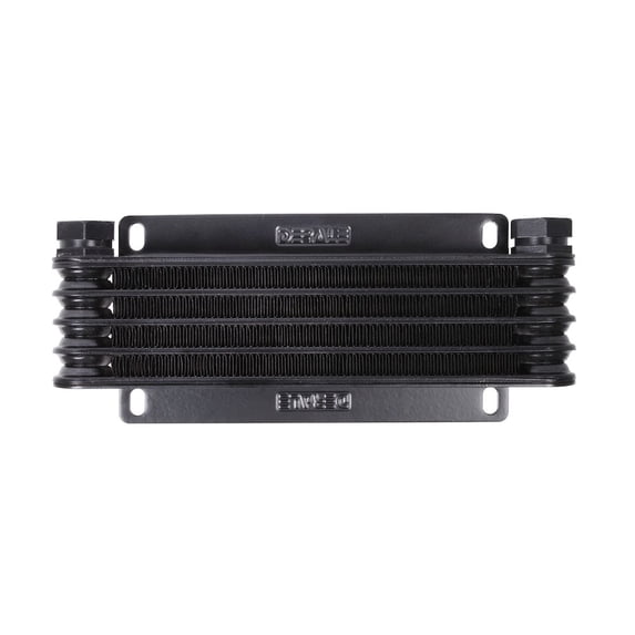 Derale 5 Row Plate & Fin Cooler (1/2in FPT)