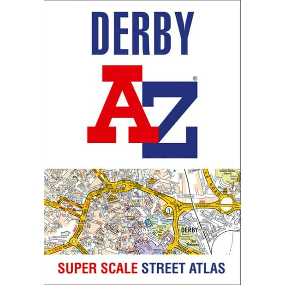 Derby A-Z Super Scale Street Atlas New ed
