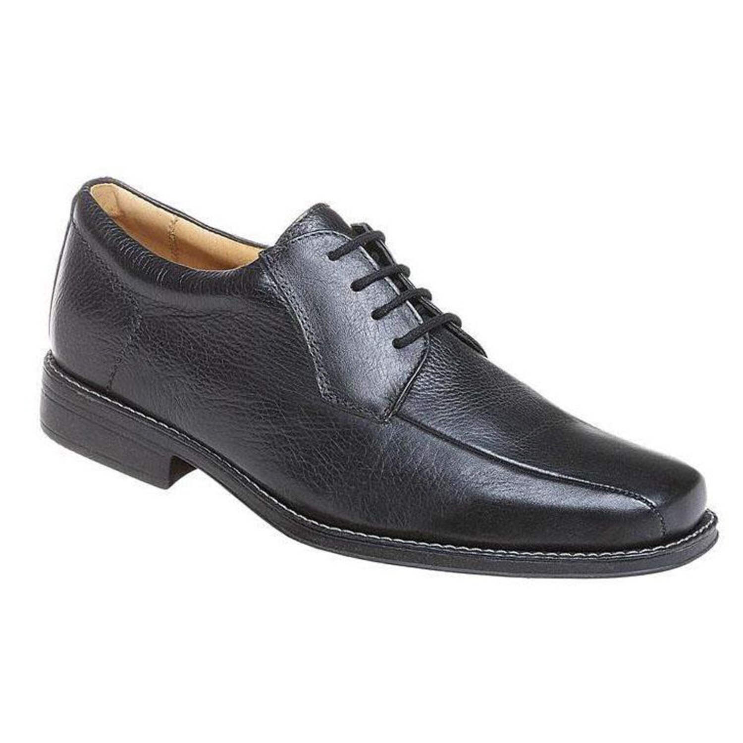 Derby Belmont Sandro Moscoloni Legitimate Leather Black Social Shoe - image 1 of 4