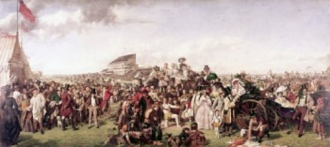 Derby Day 1858 William Powell Frith (1819-1909 British) Oil On Canvas Tate Gallery London England Canvas Art - William Powell Frith (18 x 24)