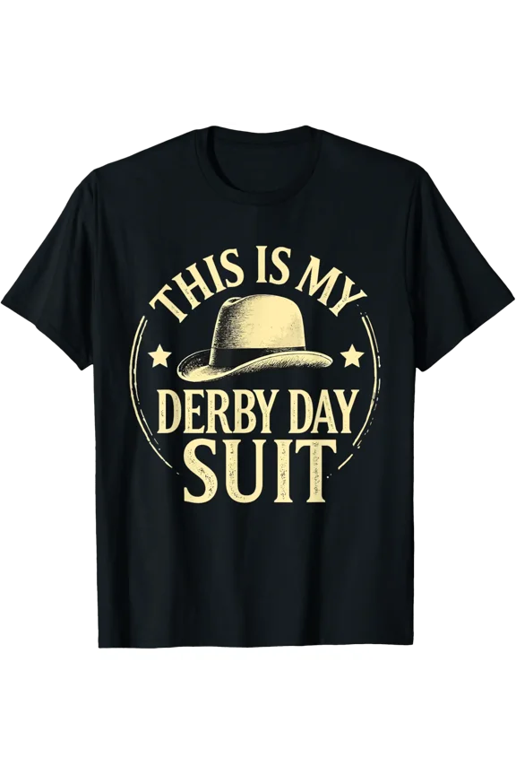 Derby Day Outfit Horse Racing Race Graphic T-Shirt, Size S-5XL