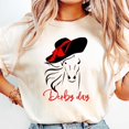 thumbnail image 1 of Derby Day Shirt, Talk Derby To Me Shirt, Kentucky Derby Day Shirt, Women Derby T Shirts, Kentucky Derby T Shirt, Funny Derby Shirt Unisex S-5XL Hot Trending Shirt, Vintage Birthday Gift, 1 of 2