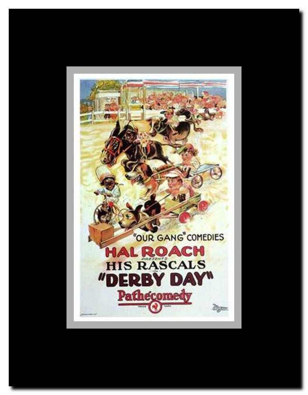 Derby Days Framed Movie Poster