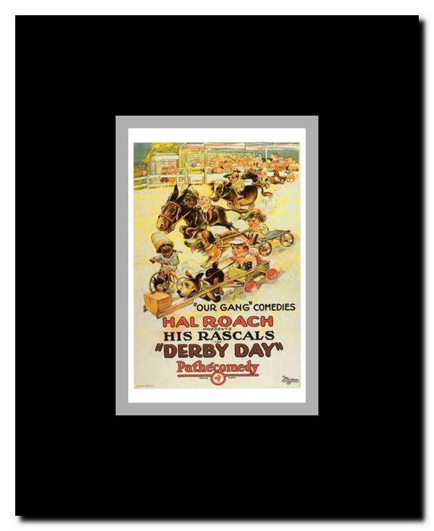 Derby Days Framed Movie Poster