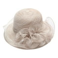 thumbnail image 1 of Derby Hats for Women 2025! Yigetop Party Wedding Tea Fascinator Women's Hat Bridal Baseball Caps Kentucky Derby Hats for Women 2025 Khaki One Size, 1 of 2
