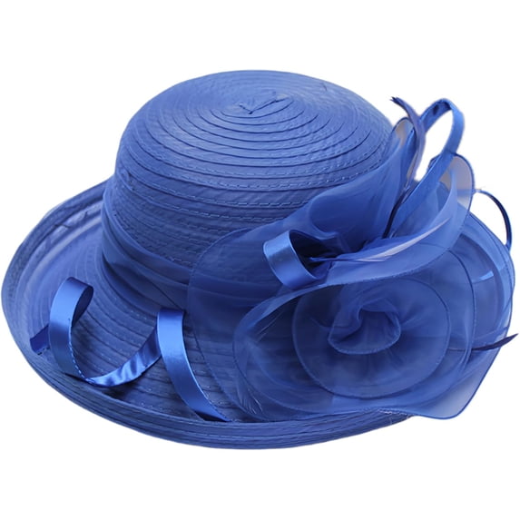 Derby Hats for Women: Women Church Hats, Summer Travel Wedding Church Fascinator Flower Hat, Tea Party Hat