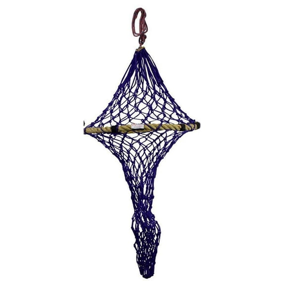Derby Originals 48” Quik-Fil Slow Feed Hanging Hay Net for Horses