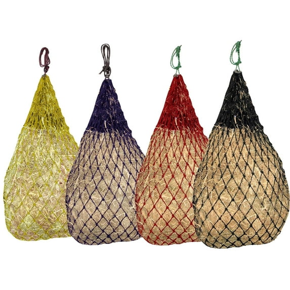 Derby Originals 52” Eager Feeder Slow Feed Hanging Hay Net for Horses