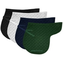 Derby Originals All Purpose Quilted Contour English Saddle Pad - Black