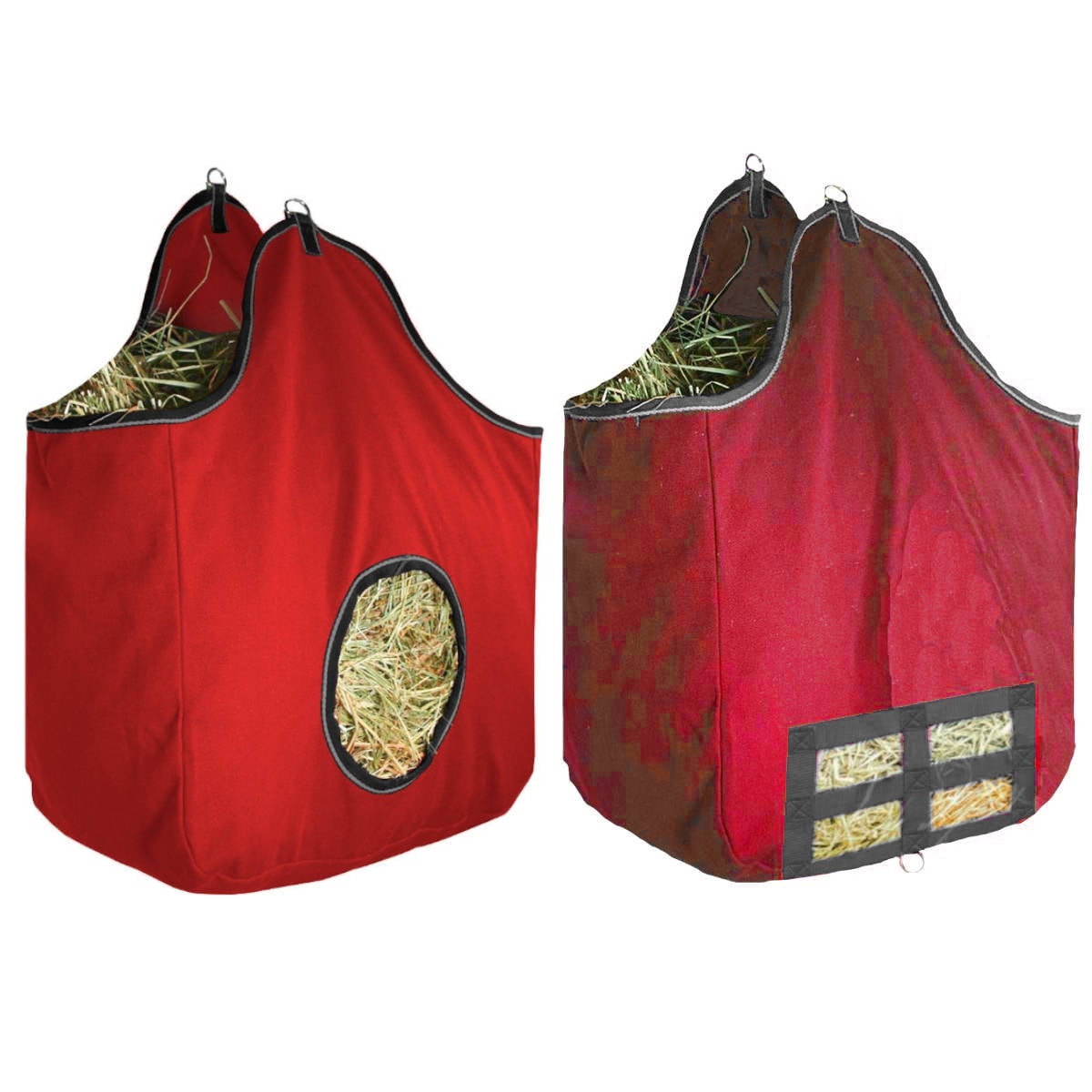 Canvas hay bags for horses sales