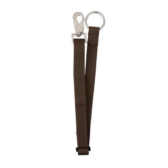 Derby Originals Heavy Duty Adjustable 30” Nylon Hanging Bucket Straps for Water and Feed Buckets - Brown