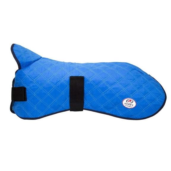 Derby Originals Hydro Cooling Dog Jacket with Harness Compatible Opening Cools and Reflects Heat and UV