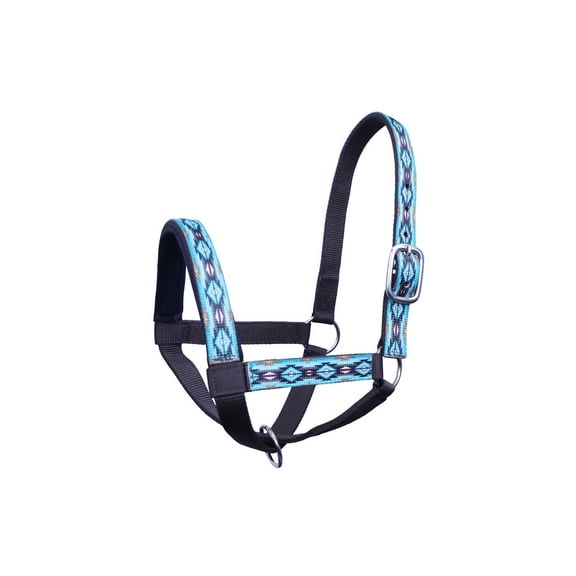 Derby Originals Patterned Double Layer Nylon Figure-8 Cow Halters Multiple Colors and Sizes