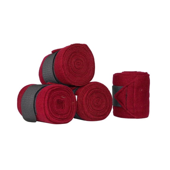 Derby Originals Polo Wraps Set of 4 Bandages- Red