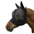 thumbnail image 1 of Derby Originals Safety Reflective Bug Eye UV-Blocker Soft Mesh Lycra Horse Fly Mask, 1 of 5