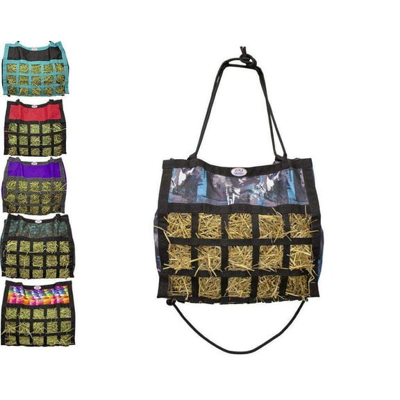 Derby Originals Scratchless Slow Feed Horse Hay Bag with Super Tough Bottom