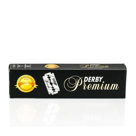 Derby Premium Double Edge Safety Razor Blades Super Stainless
