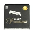 Derby Premium Single Edge Razor Blades With Swedish Steel 100 Count