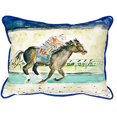 thumbnail image 1 of Derby Winner Small Indoor/Outdoor Pillow 11x14, 1 of 2