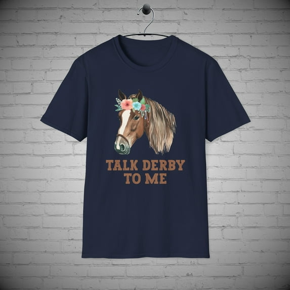 Derby t-shirt, Horse racing tee, Equestrian apparel, Jockey tee