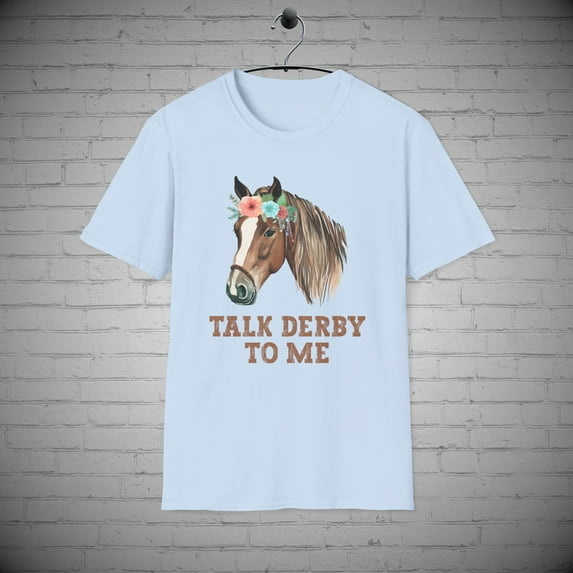 Derby t-shirt, Horse racing tee, Equestrian apparel, Jockey tee