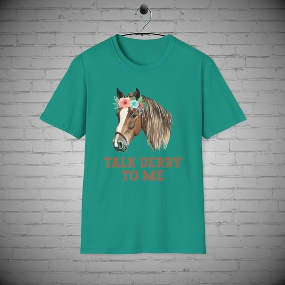 Derby t-shirt, Horse racing tee, Equestrian apparel, Jockey tee