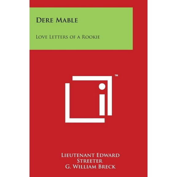 Dere Mable: Love Letters of a Rookie (Paperback)