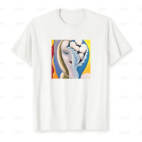 Derek And The Dominos Layla Album Cover Rock Music Graphic Tee Unisex T-Shirt V80163, up to size 5XL