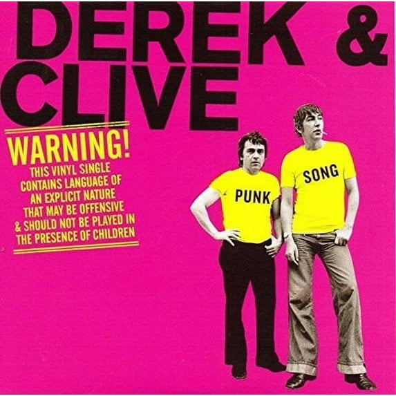 Derek & Clive - Punk Song/This Bloke Came Up to Me/Nurse - Vinyl (7-Inch)