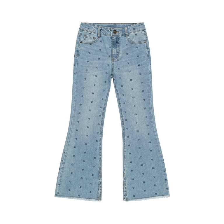 ANDMARY】Heart hip flare denim