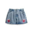 thumbnail image 1 of Derek Heart Girls Embroidered Denim Skirt, Sizes 5-16, 1 of 3