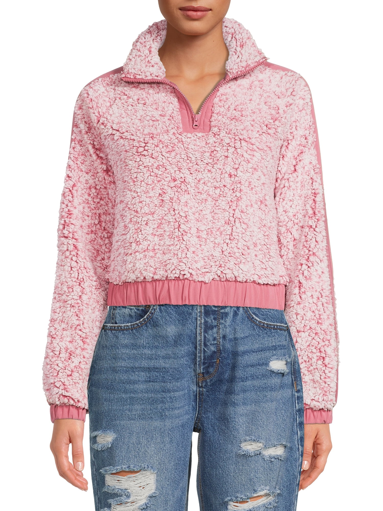Derek Heart Junior' Faux Sherpa Pullover