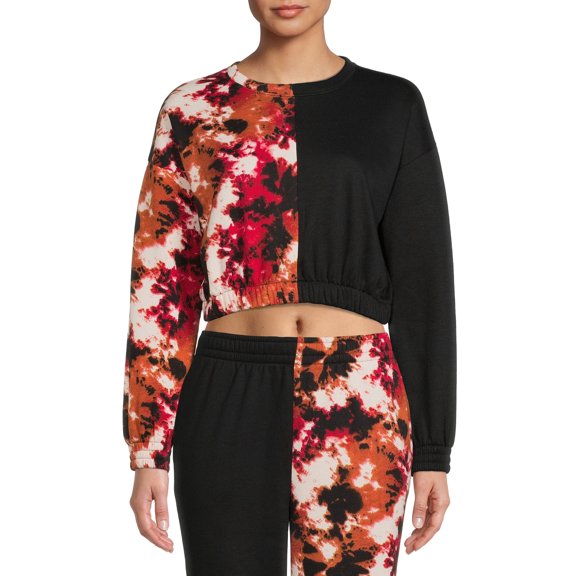 Derek Heart Juniors’ Colorblocked Crewneck Top