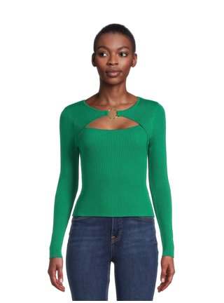 BCX Juniors' Turtleneck Ombré Heart-Print Sweater - Macy's