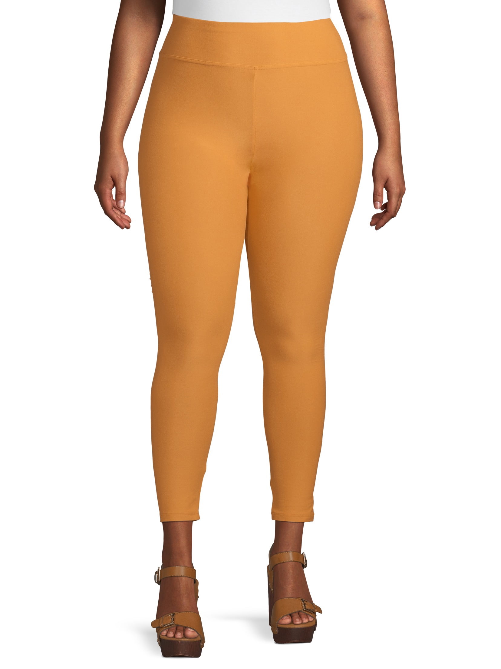 Derek Heart Juniors Plus Size Sueded Wide Waistband Leggings Walmart