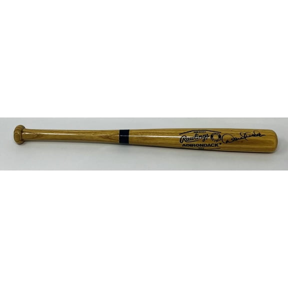 Derek Jeter Autographed Signed Mini Baseball Bat JSA Authentic