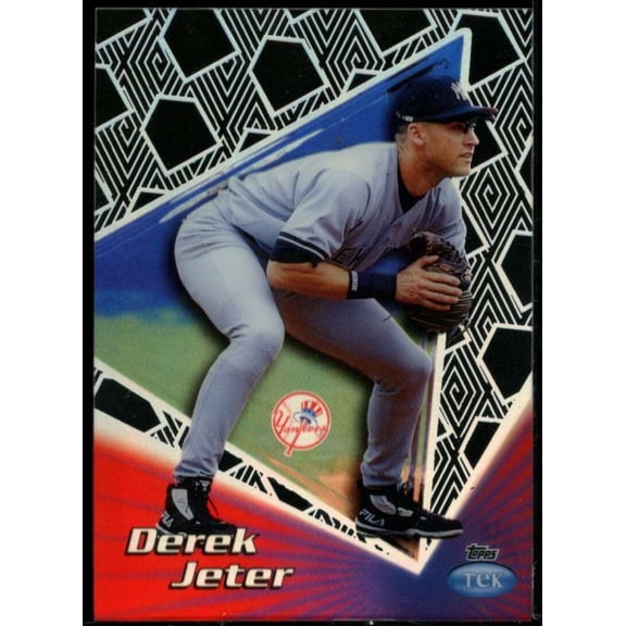Derek Jeter Away Card 1999 Topps Tek Pattern 19 #24B