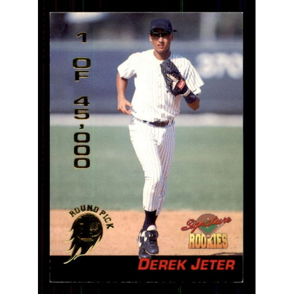 Derek Jeter Card 1994 Signature Rookies #35