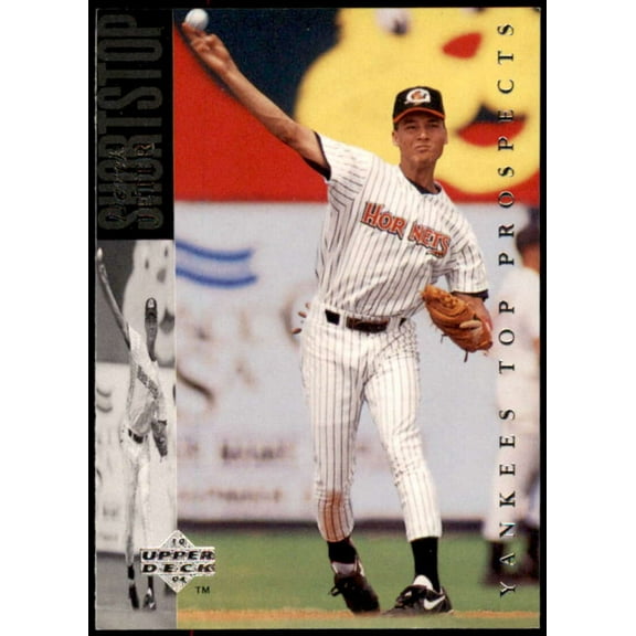 Derek Jeter Card 1994 Upper Deck Minors #185