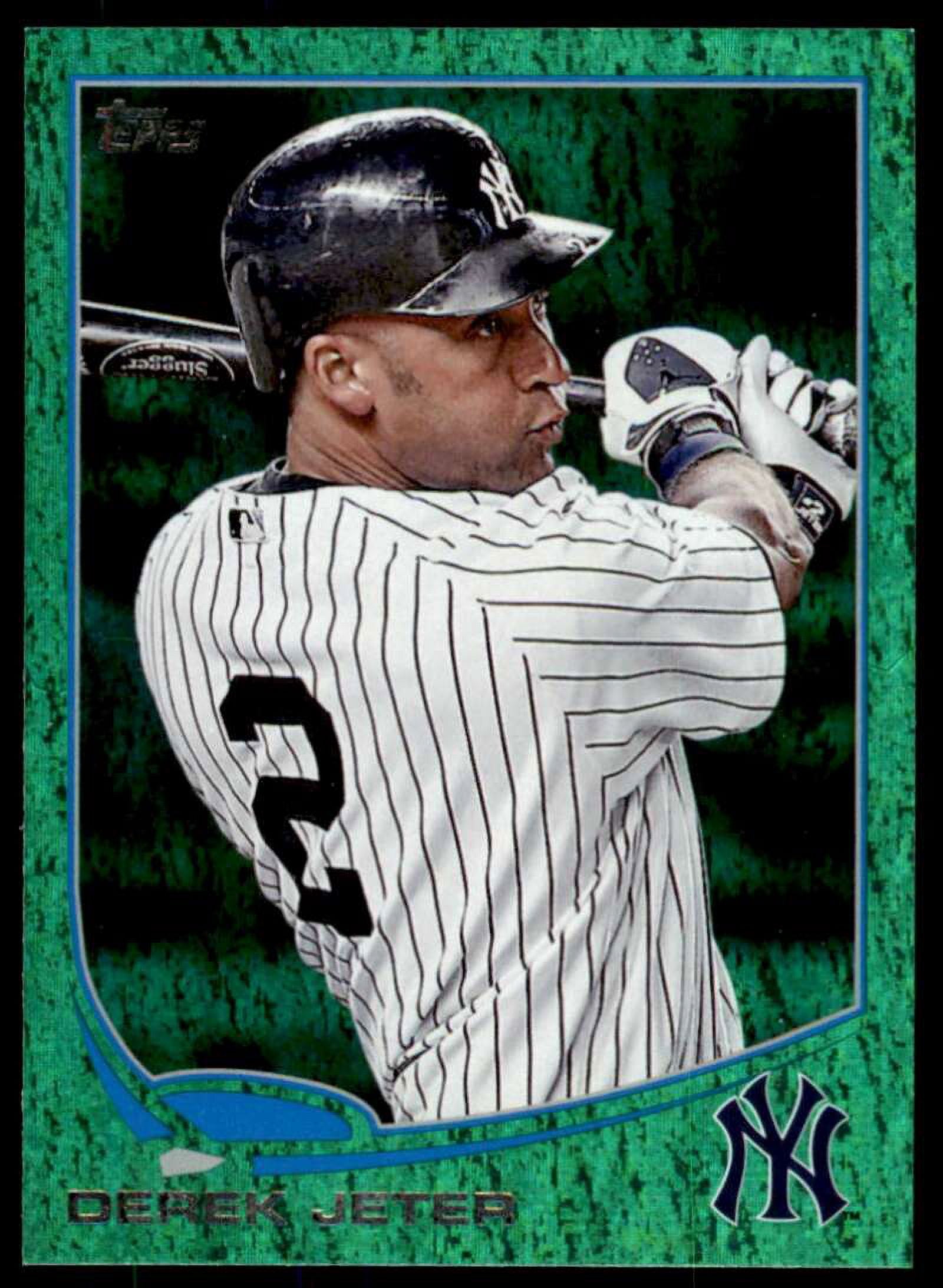 Derek Jeter Card 2013 Topps Emerald #2 - Walmart.com