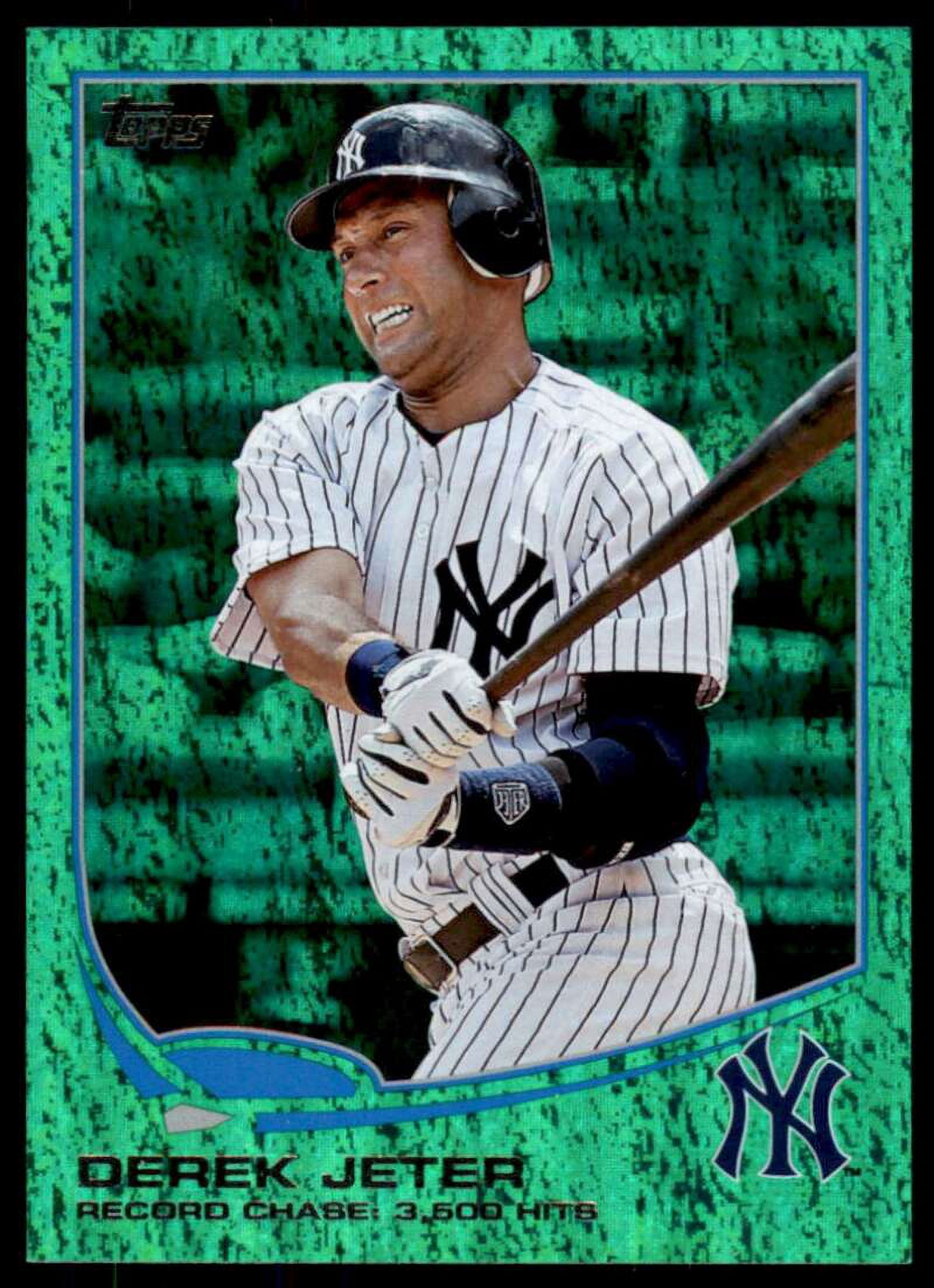 Derek Jeter Card 2013 Topps Emerald #373 - Walmart.com
