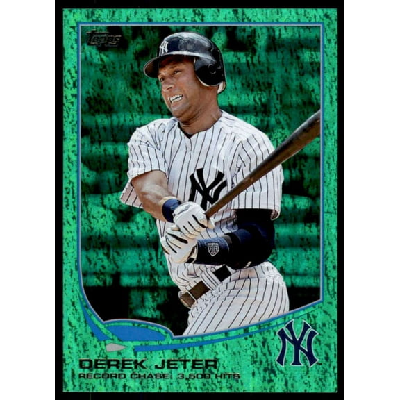 Derek Jeter Card 2013 Topps Emerald #373