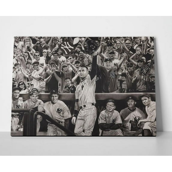 Derek Jeter Legends Poster or Wrapped Canvas