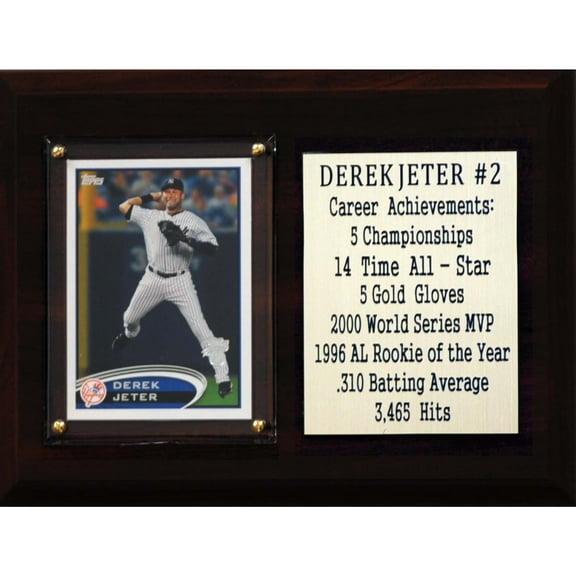 Derek Jeter New York Yankees 6'' x 8'' Plaque