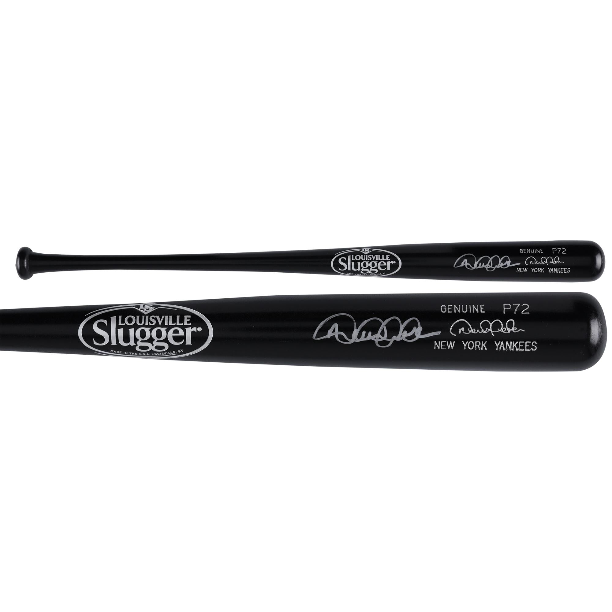 Derek Jeter New York Yankees Autographed Game Model Black Bat - Fanatics Authentic Certified