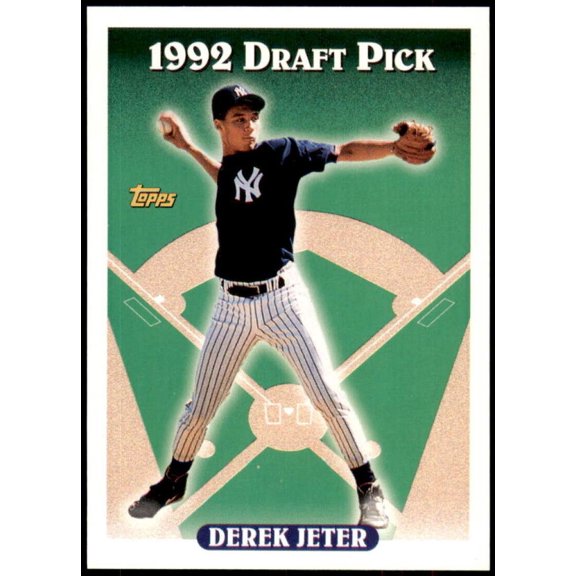 Derek Jeter Rookie Card 1993 Topps #98 from vending box